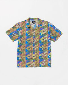 �y���������}���\�����Ԃ�P10�{�I�z�yOUTLET�z�{���R�� Fergadelic Woven Short Sleeve Shirt - Patriot Blue �S1�F XS/S/M/L/XL/XXL VOLCOM