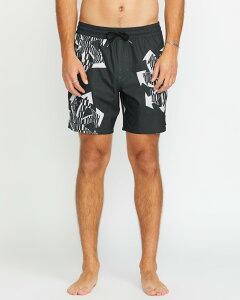 �y���������}���\�����Ԃ�P10�{�I�z�yOUTLET�z�y30%OFF�z�y���������z�{���R�� Unite Stoney Trunk 17 Boardshort - BLACK �S1�F S/M/L/XL/XXL VOLCOM
