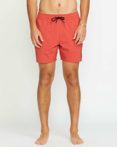 �y���������}���\�����Ԃ�P10�{�I�z�yOUTLET�z�y30%OFF�z�y���������z�{���R�� Lido Solid Trunks - Cranberry �S1�F S/M/L/XL/XXL VOLCOM