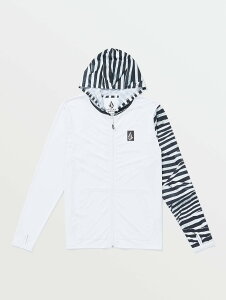 �y���������}���\�����Ԃ�P10�{�I�z�yOUTLET�z�{���R�� Ramp Stone Hood Long Sleeve - White �S1�F XS/S/M/L/XL/XXL VOLCOM