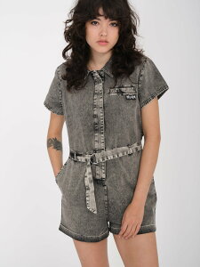 �y���������}���\�����Ԃ�P10�{�I�z�y30%OFF�z�y���������z�{���R�� Womens Asphalt Romper - BLACK �S1�F XXS/XS/S/M/L/XL/XXL/D VOLCOM