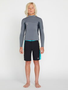{R Big Boys Modulator 2mm Long Sleeve Jacket Wetsuit - Charcoal S1F 8/10/12/14/16 VOLCOM