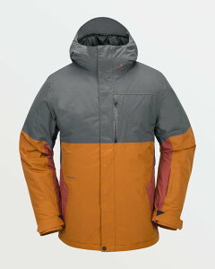 {R Mens L Insulated Gore-Tex Jacket - Caramel S1F XS/S/M/L/XL/XXL VOLCOM