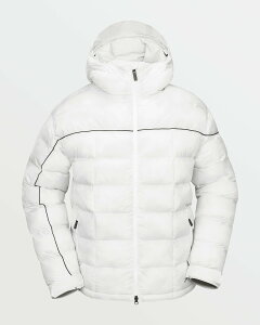 y}\ԂP10{Iz{R Mens Sew Down Jacket - White Camo S1F XS/S/M/L/XL/XXL VOLCOM