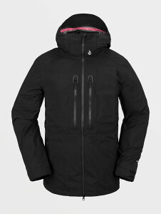 y}\ԂP10{IzyOUTLETz{R Mens Guide Gore-Tex Jacket - Black S1F XS/S/M/L/XL/XXL VOLCOM