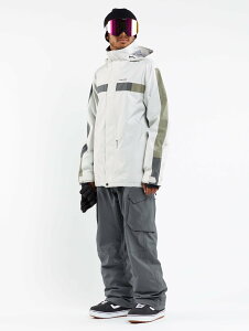 yOUTLETz{R Mens V.Co Stretch Gore-Tex Jacket - Ice S1F XS/S/M/L/XL VOLCOM