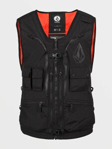 y}\ԂP10{IzyOUTLETzy30%OFFzyz{R Iguchi Slack Vest - Black S1F XS/S/M/L/XL/XXL VOLCOM