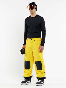 y}\ԂP10{IzyOUTLETz{R Mens Longo Gore-Tex Pants - Bright Yellow S1F XXS/XS/S/M/L/XL/XXL VOLCOM