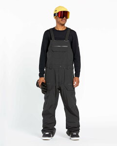 {R Mens Rain Gore-Tex Bib Overalls - Black S1F XS/S/M/L/XL/XXL VOLCOM