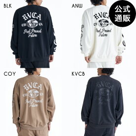 ルーカ メンズ VA WORLD WIDE CR トレーナー 【2025年秋冬モデル】 全4色 S/M/L/XL rvca