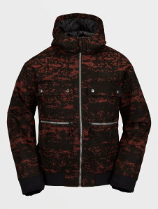 yOUTLETz{R Dustbox Jacket - Maroon Camo S1F M/L/XL/XXL VOLCOM
