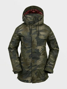 yOUTLETz{R Womens Paxson 2L Tds Infrared Parka - Cloudwash Camo S1F S/M/L VOLCOM