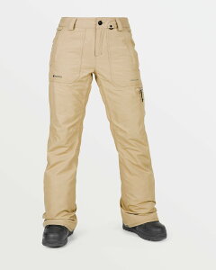 【OUTLET】【30%OFF】【送料無料】ボルコム Womens Knox Insulated Gore-Tex Pants - Sand 全1色 XS/S/M/L/XL/XXL VOLCOM