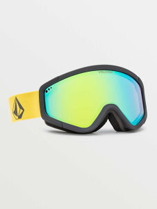 yOUTLETzy50%OFFzyz{R Attunga - Dark Yellow/Black + Gold Chrome + Bonus Lens S1F EA VOLCOM