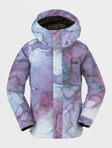 yOUTLETz{R Kids Sass'N'Fras Insulated Jacket - Glacier Ink S1F XXS/XS/S/M/L/XL/XXL/D VOLCOM