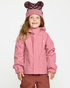 �{���R�� �L�b�Y LITTLE FLURRY INS JACKET �X�m�[�W���P�b�g �S3�F 2T/3T/4T/5T VOLCOM