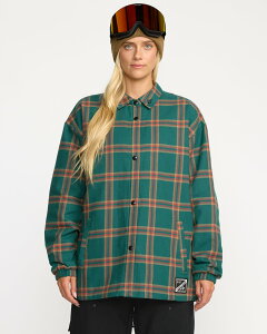 �yOUTLET�z�y30%OFF�z�y���������z�{���R�� ���f�B�[�X INS RIDING FLANNEL JKT �X�m�[�W���P�b�g �S2�F S/M/L/XL/2XL VOLCOM