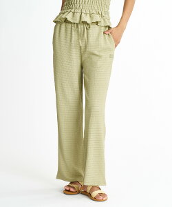 �y���������}���\�����Ԃ�P10�{�I�z�r���{�� �E�B�����Y POLY SHIRRING LONG PANTS �Z�b�g�A�b�v �����O�p���c �y2026�N�ă��f���z �S2�F M BILLABONG