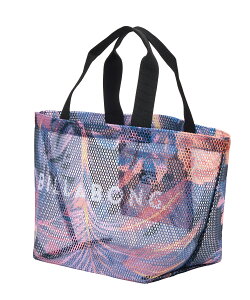�y���������}���\�����Ԃ�P10�{�I�z�r���{�� �����Y MESH TOTEBAG MINI Patterned �g�[�g�o�b�O �y2026�N�ă��f���z �S2�F F BILLABONG