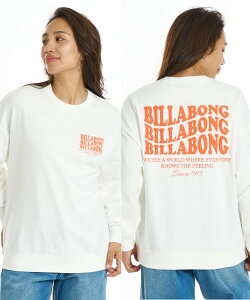 �r���{�� �E�B�����Y WAVE LOGO LIGHT CREW �g���[�i�[ �yBOY FIT�z�y2026�N�H�~���f���z �S3�F M/L BILLABONG