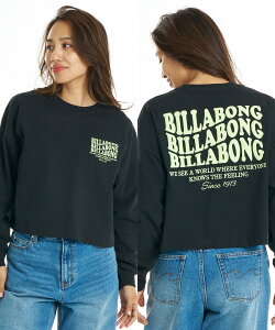 �y���������}���\�����Ԃ�P10�{�I�z�r���{�� �E�B�����Y WAVE LOGO CROPPED LS TEE ����T �y�ڐG�⊴�z�yLOOSE CROPPED�z�y2026�N�H�~���f���z �S4�F M/L BILLABONG