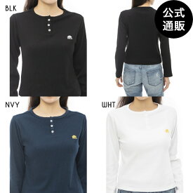 【SALE】【30%OFF】【送料無料】2023 RVCA ルーカ レディース TINY HENLY LT ロングスリーブTシャツ【2023年春夏モデル】 全3色 S/M/L rvca