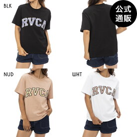 【OUTLET】【30%OFF】2023 RVCA ルーカ レディース ARCHED FLOWER RVCA TEE Tシャツ【2023年春夏モデル】 全3色 S/M/L rvca