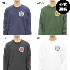 【OUTLET】【30%OFF】【送料無料】2023 ルーカ メンズ STANDARD ISSUE CR ロンT【2023年秋冬モデル】 全4色 S/M/L/XL rvca