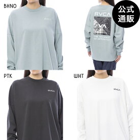 【OUTLET】【30%OFF】【送料無料】2023 ルーカ レディース BANDANA BOX LOGO LS ロンT【2023年秋冬モデル】 全3色 S/M/L rvca