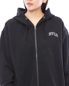 【OUTLET】【30%OFF】【送料無料】2023 ルーカ レディース ARCHED ルーカ ZIP HOODIE パーカー【2023年秋冬モデル】 全3色 S/M/L rvca