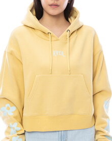 【OUTLET】【30%OFF】【送料無料】2023 ルーカ レディース DAISY CROPPED HOODIE パーカー【2023年秋冬モデル】 全3色 S/M rvca