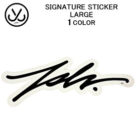 ●BIG SALE！●ジャスリブ ステッカー JSLV SIGNATURE STICKER-LARGEデカール・シール STK 8018