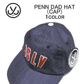 ジャスリブ 帽子・キャップ JSLV PENN DAD HAT(CAP)ストラップバックキャップ・メンズ/レディース(男女兼用)(フリーサイズ)MHA 1057