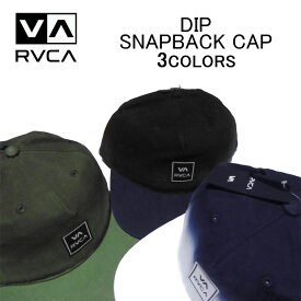 ルカ/ルーカ 帽子・キャップ RVCA DIP SNAPBACK CAPスナップバックキャップ・メンズ/レディース(男女兼用)(フリーサイズ) MAHWQDP