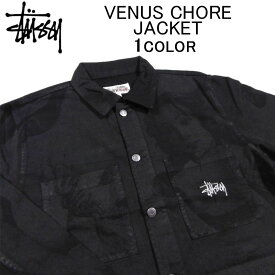 ステューシー アウター・ジャケット STUSSY VENUS CHORE JACKETワークジャケット・カバーオール・チョアコート・ジャンパー・ブルゾン・メンズ(男性用)・スチューシー・ストゥーシー・(S M L XL XXL サイズ) 115600