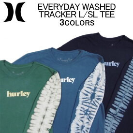 ハーレー 長袖 Tシャツ HURLEY EVERYDAY WASHED TRACKER L/SL TEEロンティー(ロングスリーブティーシャツ・ロンT)・カットソー・トップス・メンズ(男性用)・ハーレイ・ハーリー・(S M L XL XXL サイズ) MTS0029060