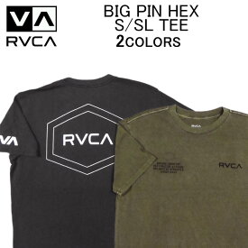 日本未発売！ルカ/ルーカ 半袖 Tシャツ RVCA BIG PIN HEX S/SL TEEショートスリーブティーシャツ・カットソー・トップス・メンズ(男性用)(S M L XL XXL サイズ) AVYZT00838