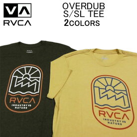 ルカ/ルーカ 半袖 Tシャツ RVCA OVERDUB S/SL TEEショートスリーブティーシャツ・カットソー・トップス・メンズ(男性用)(S M L XL XXL サイズ) AVYZT00775