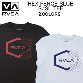 日本未発売！ルカ/ルーカ 半袖 Tシャツ RVCA HEX FENCE SLUB S/SL TEEショートスリーブティーシャツ・カットソー・トップス・メンズ(男性用)(S M L XL XXL サイズ) AVYZT00824