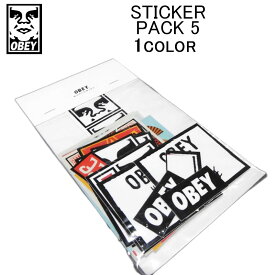 オベイ ステッカー OBEY STICKER PACK 5デカール・シール・オベー 100270012