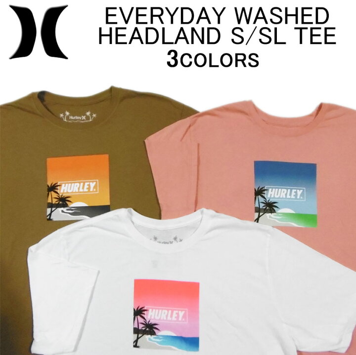 楽天市場】日本未発売！ハーレー 半袖 Tシャツ HURLEY EVERYDAY WASHED 