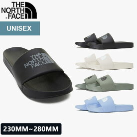 THE NORTH FACE ザノースフェイス BASIC SLIDE 韓国ファッション レディース メンズ スリッパ男女兼用サンダル屋外室内 サンダル 夏用 韓国 ビーチサンダル デイリーサンダル カジュアル シンプル カップル サンダル NS98P05