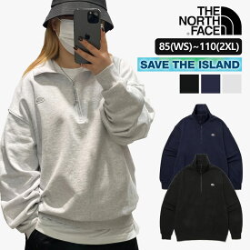 無料配送 2023 新作 THE NORTH FACE 春 新商品 スウェットシャツ ジップアップ スウェットアノラック 半ジップアップ 長袖 男女兼用トップス トレーナー ノースフェイス 無地 HALF ZIP UP SWEATSHIRTS ルーズフィット アウトドア デイリー カジュアル 学生 3色 NM5MP03