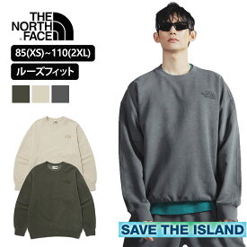 23新作 THE NORTH FACE ザノースフェイス COMFY DYED SWEATSHIRTS 春 スウェットシャツ トレーナー 男女兼用トップス ルーズフィット ロゴ 無地 クルーネック トレーニング スポーツ用メンズ レディース カジュアル 3色NM5MP01