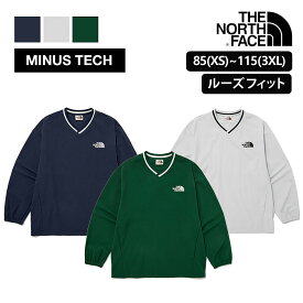 送料無料 23新作 男女兼用 トップス Tシャツ 長袖 THE NORTH FACE ノースフェイス FIELD CREWNECK Vネック ウーブン素材 トレーナー 初夏まで着用 単品 レイヤード可能 春コーデ デイリー ユニセックス ロングスリーブ 季節の変わり目 軽いスポーツ ルーズフィット NM5MP06