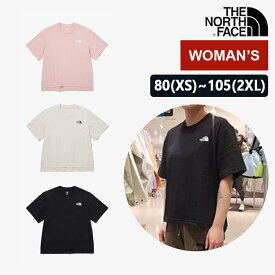 [WOMEN]送料無料 23新作 ザーノースフェイス THE NORTH FACE W'S TNF ECO S/S R/TEE 春夏 Tシャツ 水遊び レディース トップス 女性用 スポーツ用 トップス デイリー 3色 ショート丈 トレンディ ストリートムード 可愛い セミルーズフィット NT7UP49