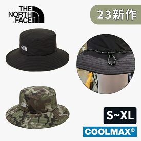 [ THE NORTH FACE ] ノースフェイス ECO TREKKING HAT バケットハット メンズ ブランド 大きいサイズ つば広 レーディス 帽子 秋 コーデ uv uvカット帽子 100% 韓国 小さいサイズ バケハ 紐付き サイズ調整 迷彩 NE3HP51