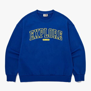 11/25Ggōő100|CgobN m[XtFCX EXPLORE SWEATSHIRTS 85(WS)-110(2XL) XEFbg g[i[  N[lbN vg gbvX Y fB[X [YtBbg 