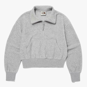  THE NORTH FACE m[XtFCX W'S TERRY HALF ZIP SWEATSHIRTS XEFbgVc n[tWbvAbv g[i[  fB[XgbvX e[f 3F NM5MQ30
