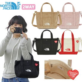 ★1/25限定 最大100%ポイント還元＆最大1,000円OFFクーポンあり 【100%正規品】ノースフェイス キッズ トート K'S ALL-DAY TOTE MINI 2WAYトートバッグ クロスバッグ ノースフェイス キッズ ショルダーバッグ 学園バッグ 韓国ノースフェイス